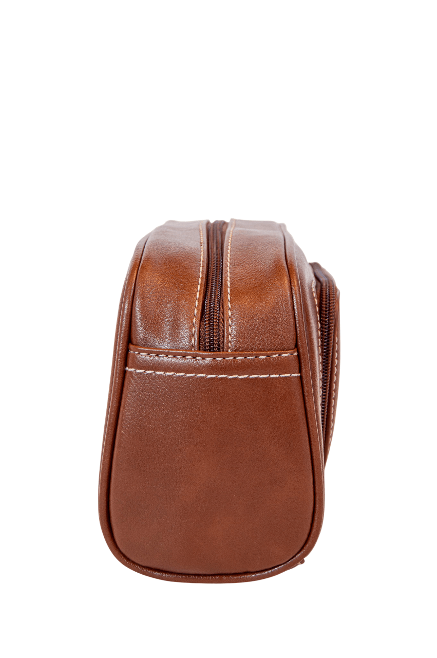 Bettoni Vegan Leather Toiletry Bag - Retail Therapy Online