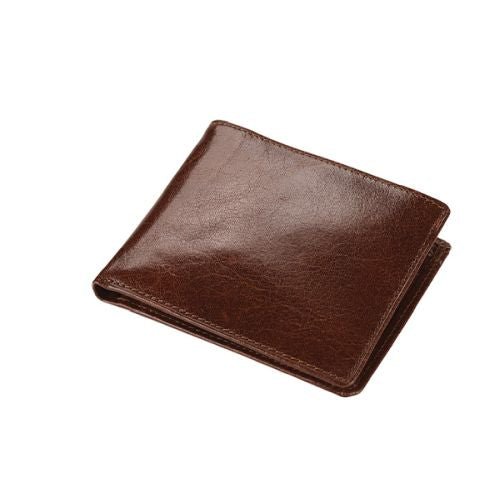 Bifold Wallet Genuine Leather with Coin Pocket - Retail Therapy Online