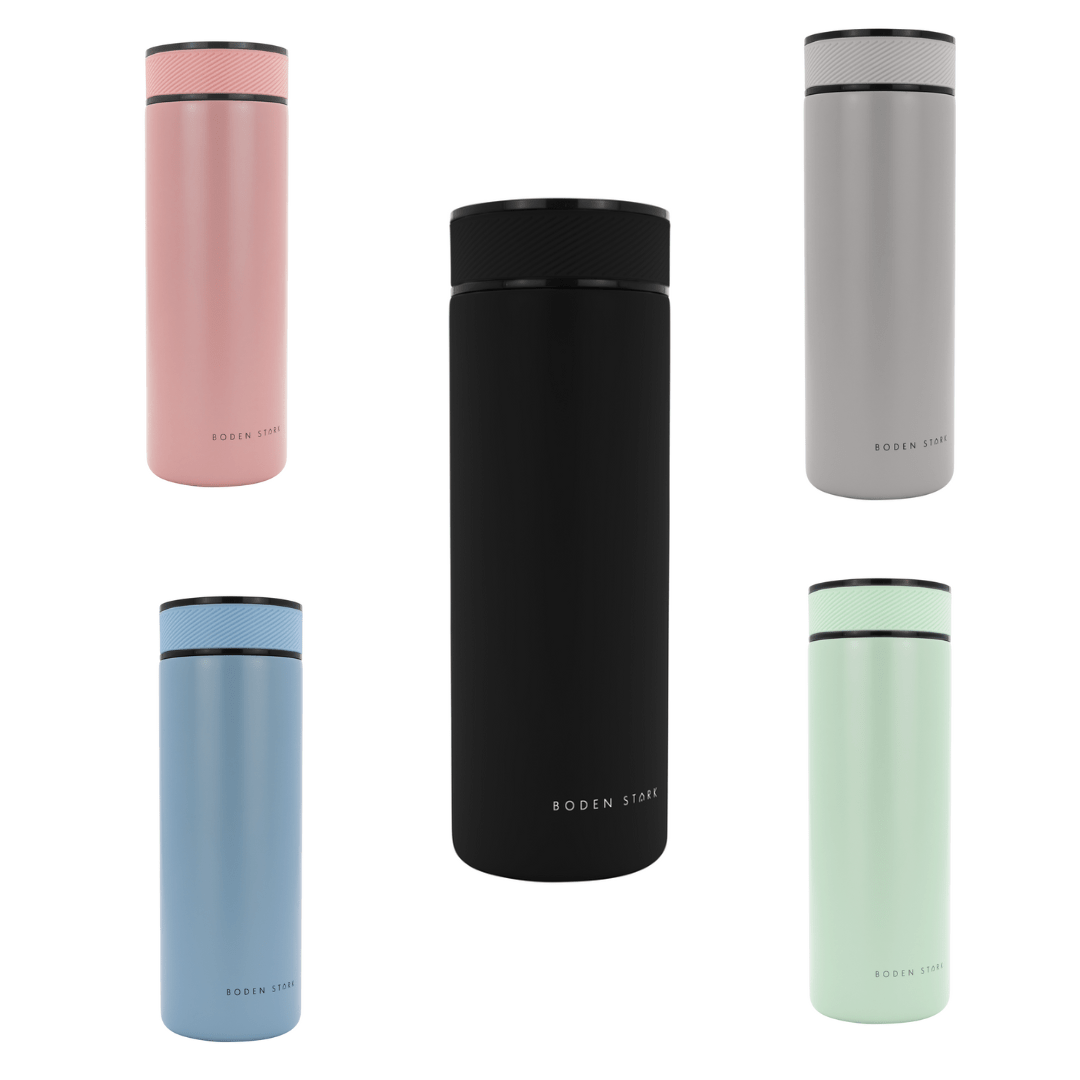 Boden Stark S/S Double Wall Insulated Travel Flask - 650ml - Retail Therapy Online