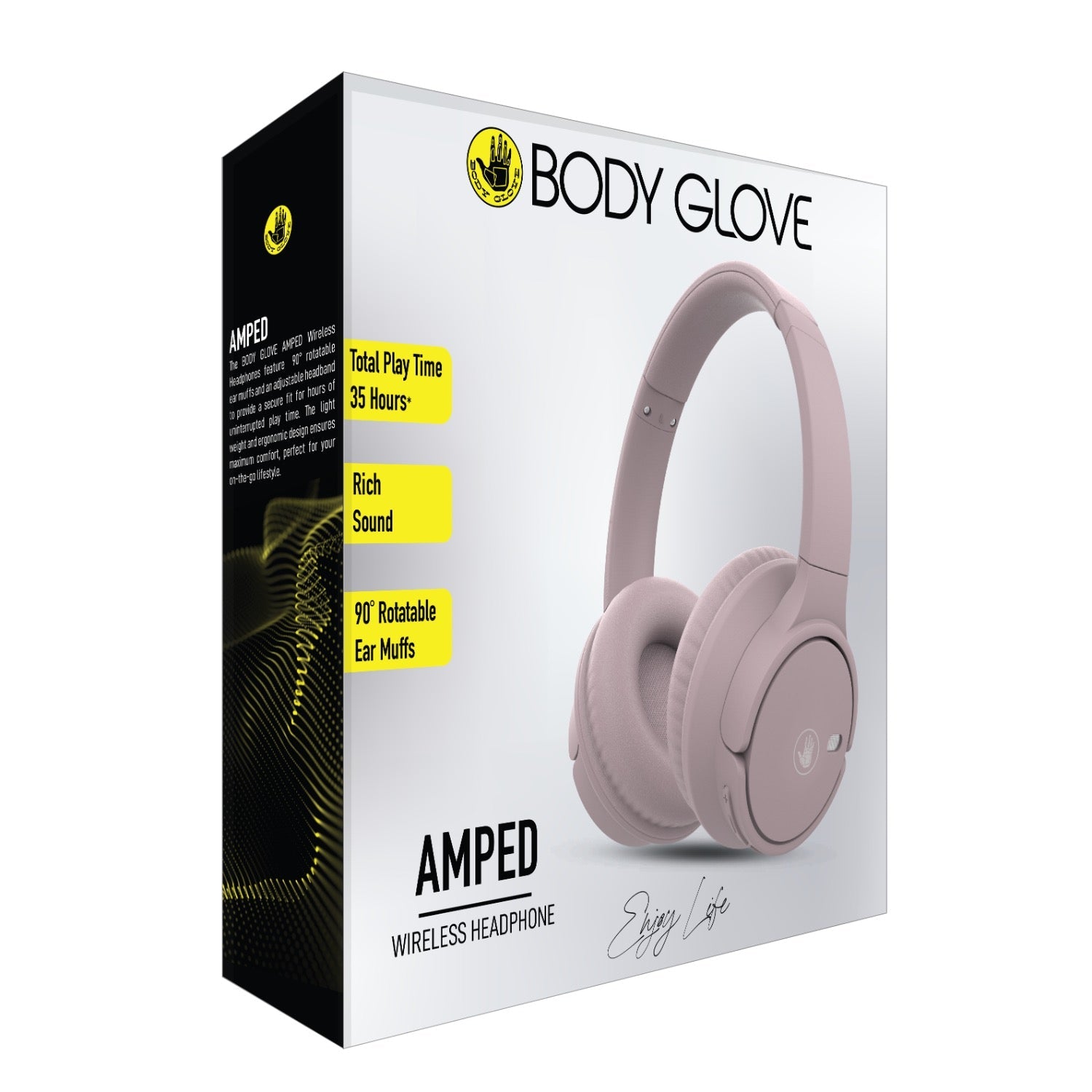 Body Glove AMPED Wireless Over - Ear Headphones - Retail Therapy Online