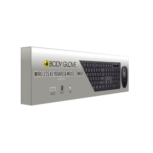 Body Glove Wireless Keyboard & Mouse - Retail Therapy Online