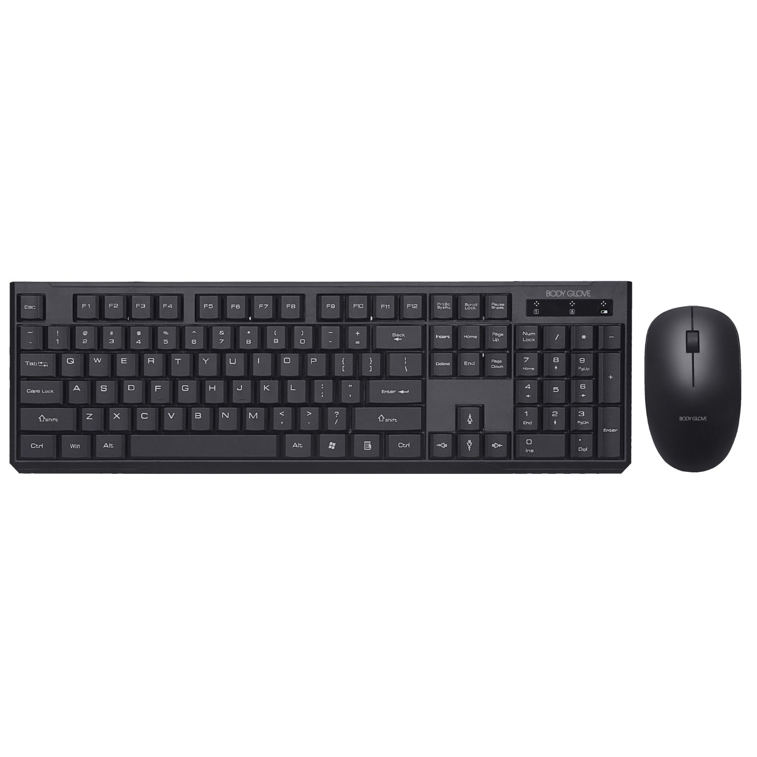 Body Glove Wireless Keyboard & Mouse - Retail Therapy Online