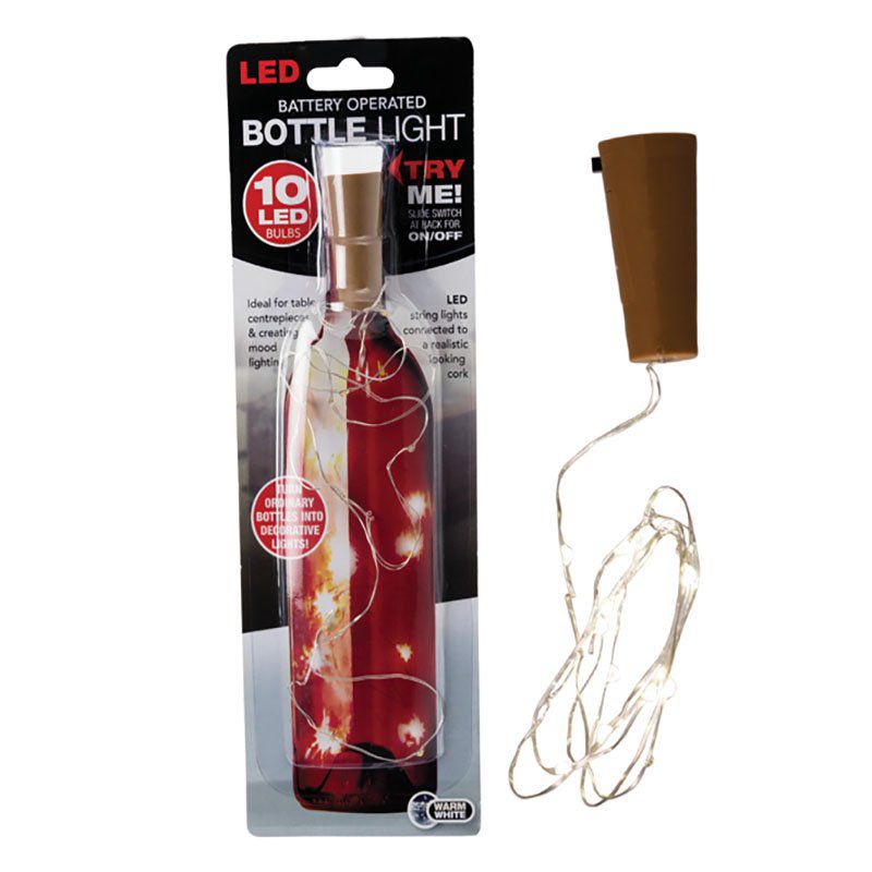 Bottle String Light With Cork - Retail Therapy Online