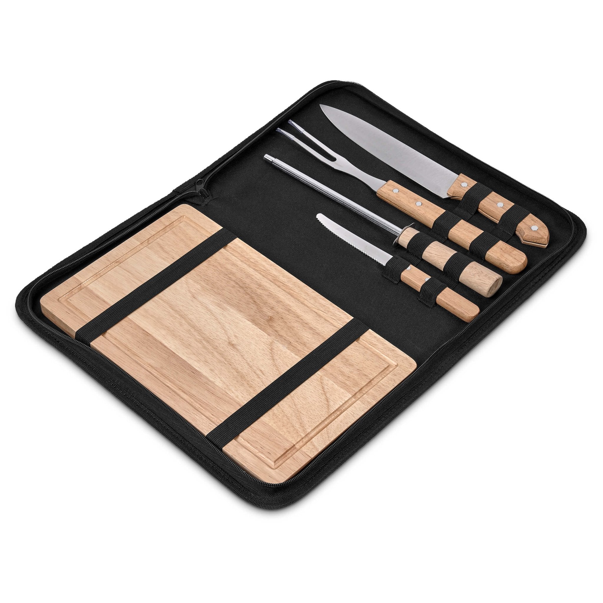 Brenton 5 - Piece Braai & Carving Set - Retail Therapy Online