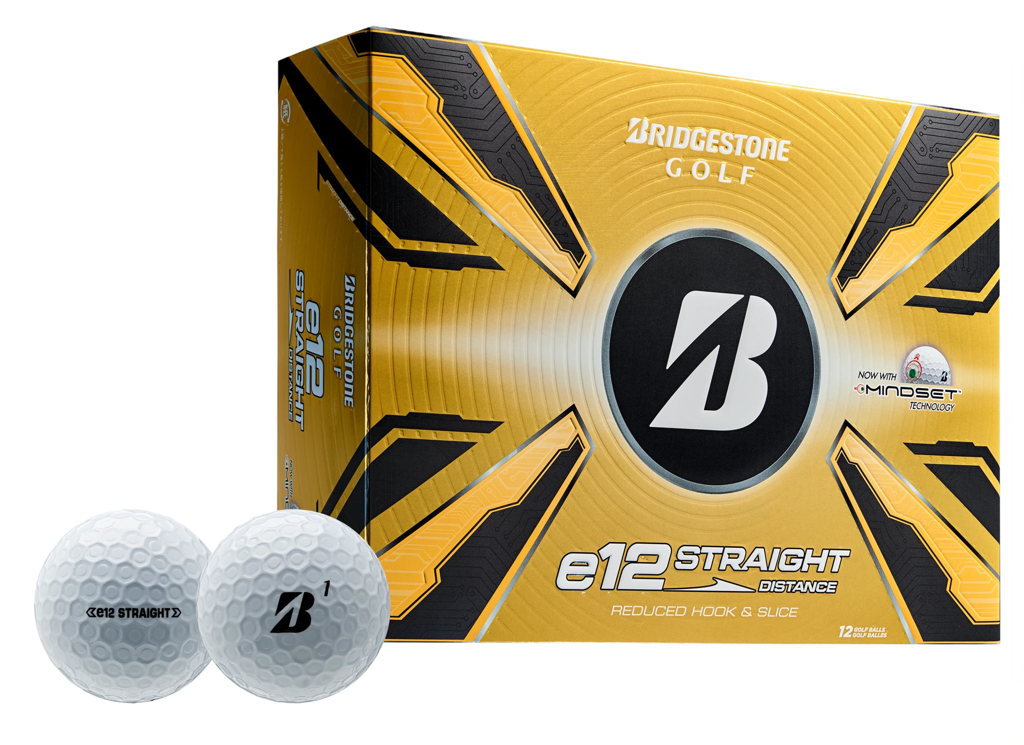 Bridgestone E12 Straight Range Golf Balls 2025 - Dozen - Retail Therapy Online