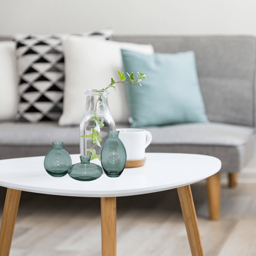Bud Glass Coloured Mini Vases - 3pc Set - Retail Therapy Online