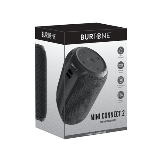 Burtone Mini Connect 2 Wireless Bluetooth Speaker - Retail Therapy Online