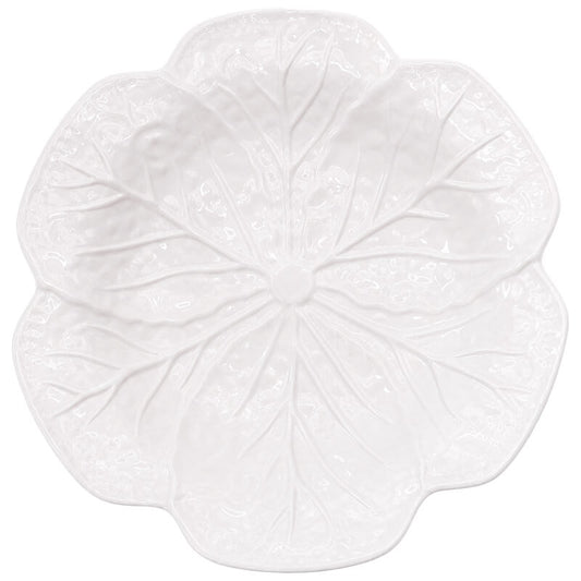 Cabbage Leaf Ceramic Serving Plate - Retail Therapy Online