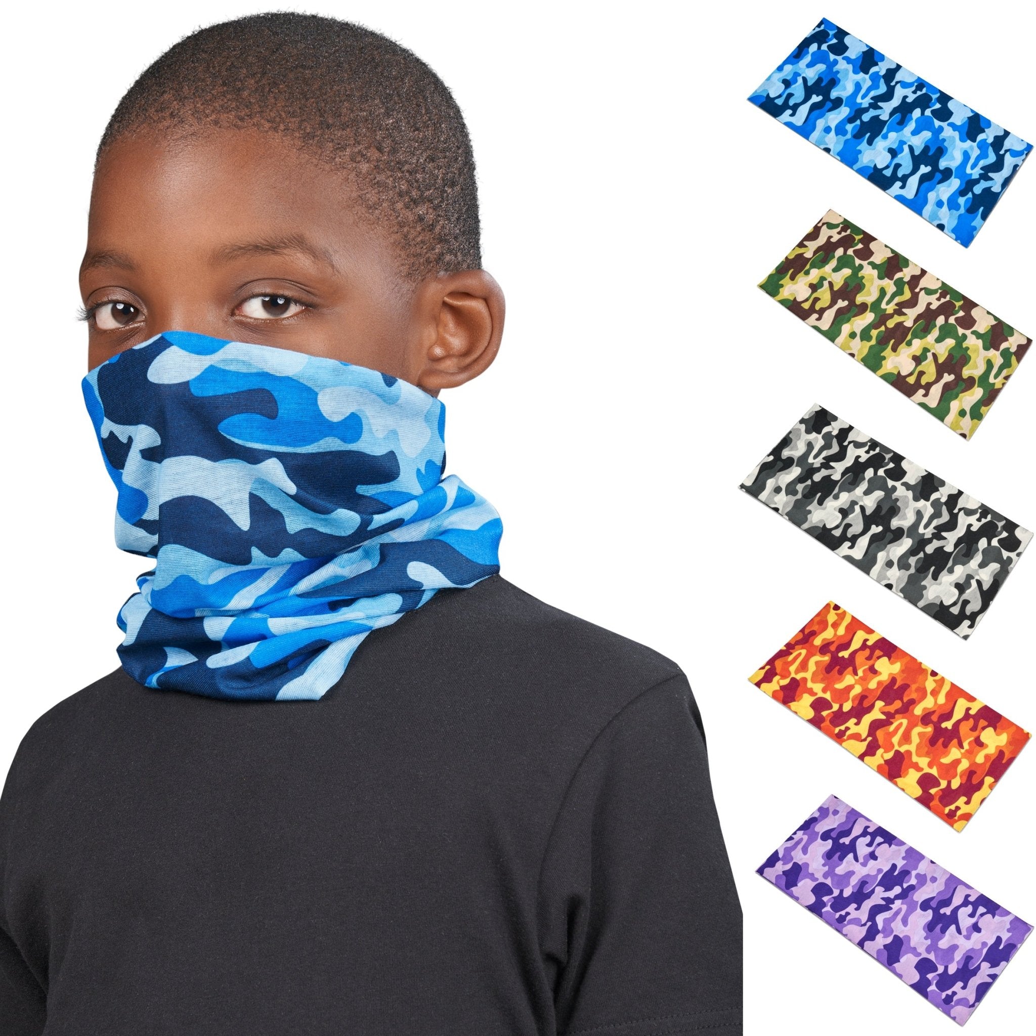 Camo Flexi Tubular Bandana - Retail Therapy Online