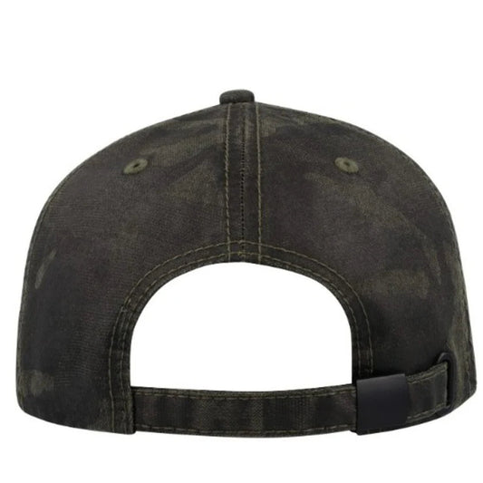 Camo Lazer Oil Skin 6 Panel Cap - Retail Therapy Online