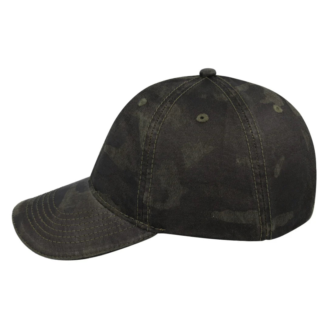 Camo Lazer Oil Skin 6 Panel Cap - Retail Therapy Online