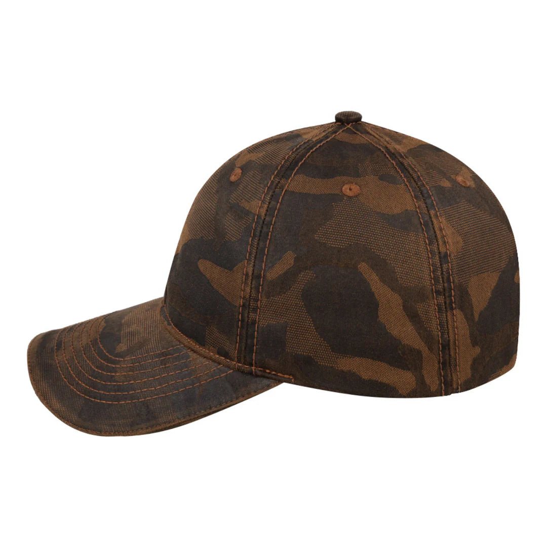 Camo Lazer Oil Skin 6 Panel Cap - Retail Therapy Online