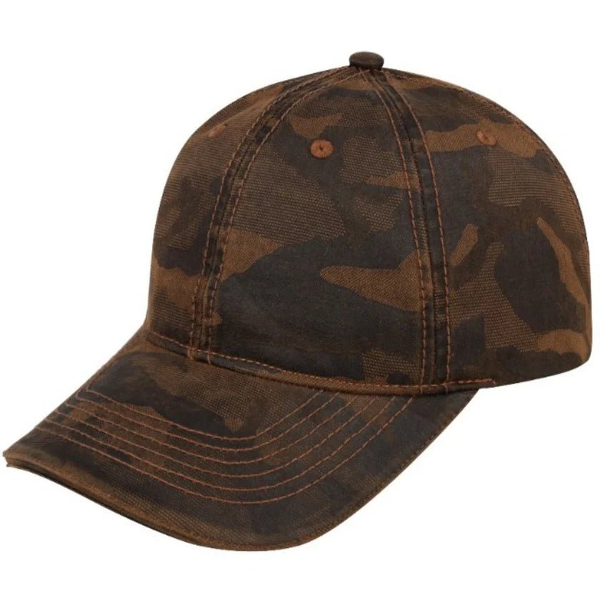 Camo Lazer Oil Skin 6 Panel Cap - Retail Therapy Online
