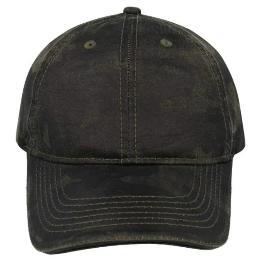Camo Lazer Oil Skin 6 Panel Cap - Retail Therapy Online