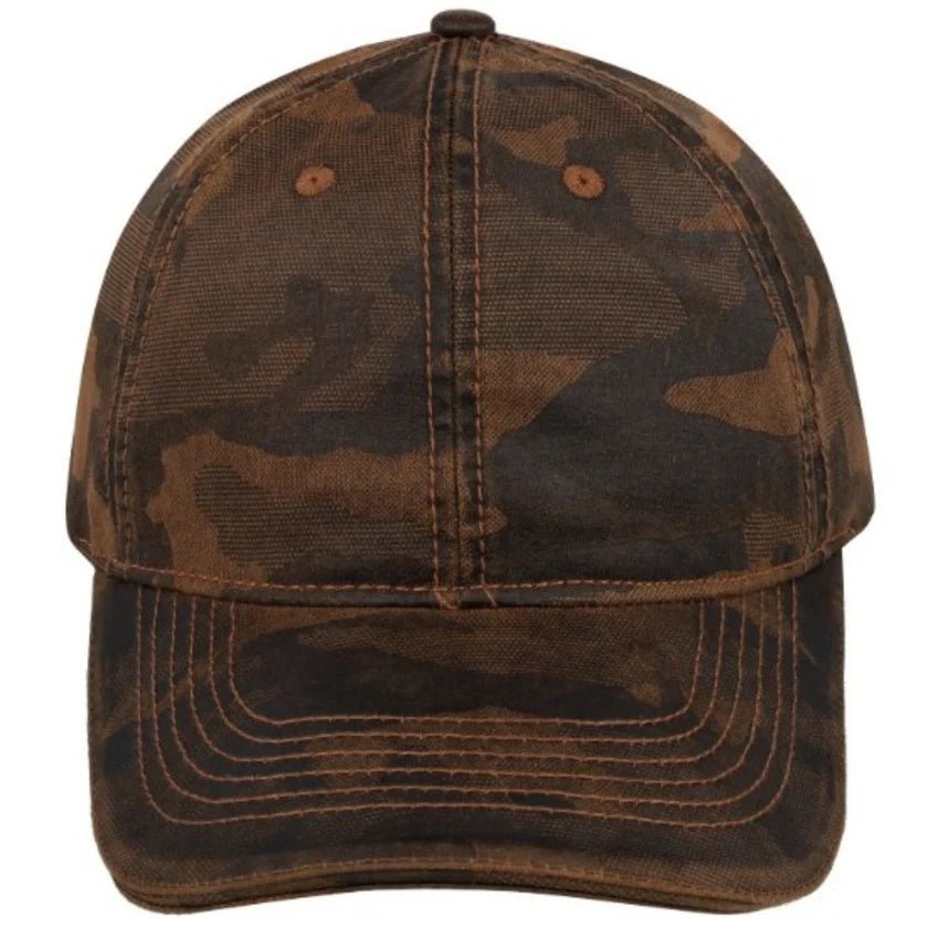 Camo Lazer Oil Skin 6 Panel Cap - Retail Therapy Online