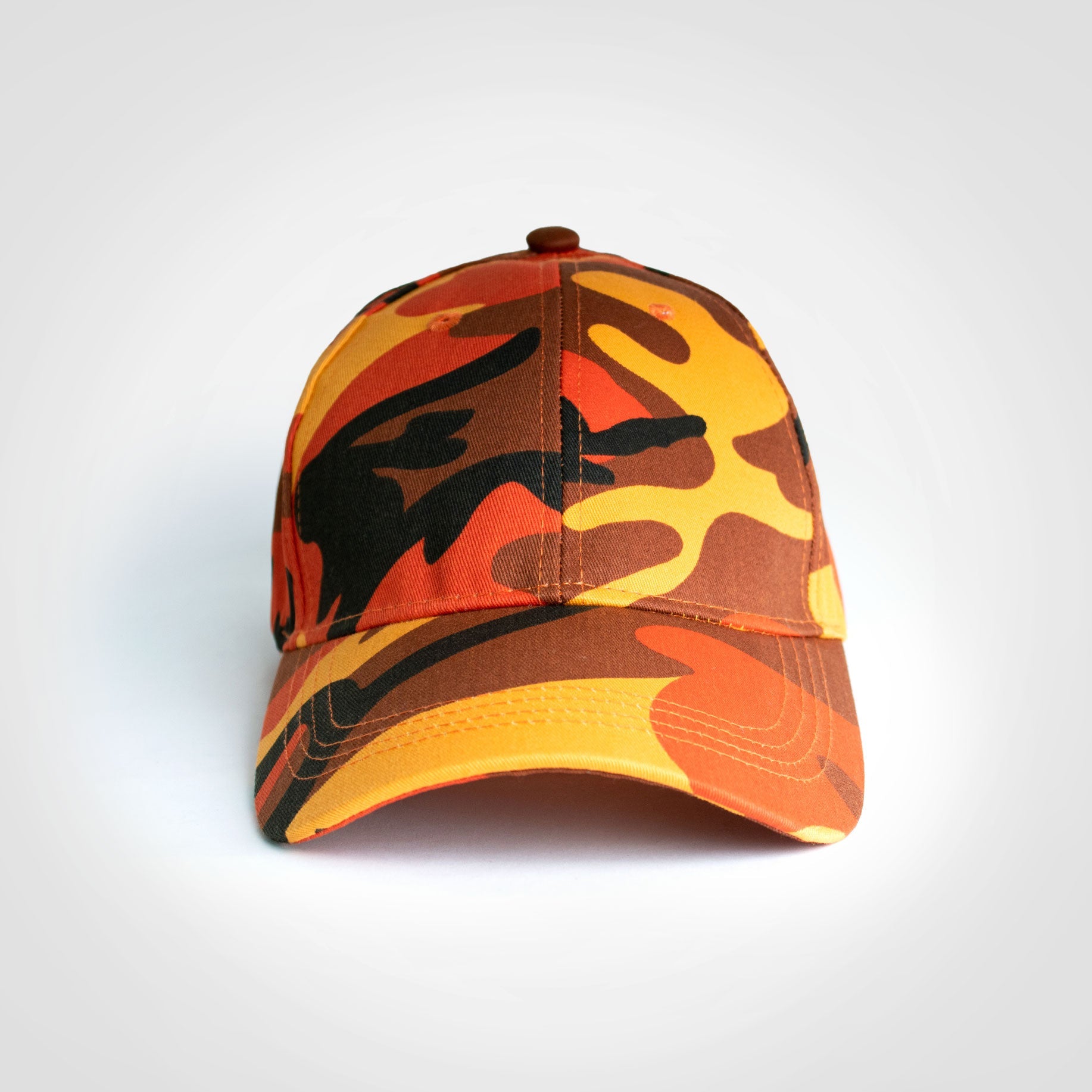 Camo Structured 6 Panel Cap - Retail Therapy Online