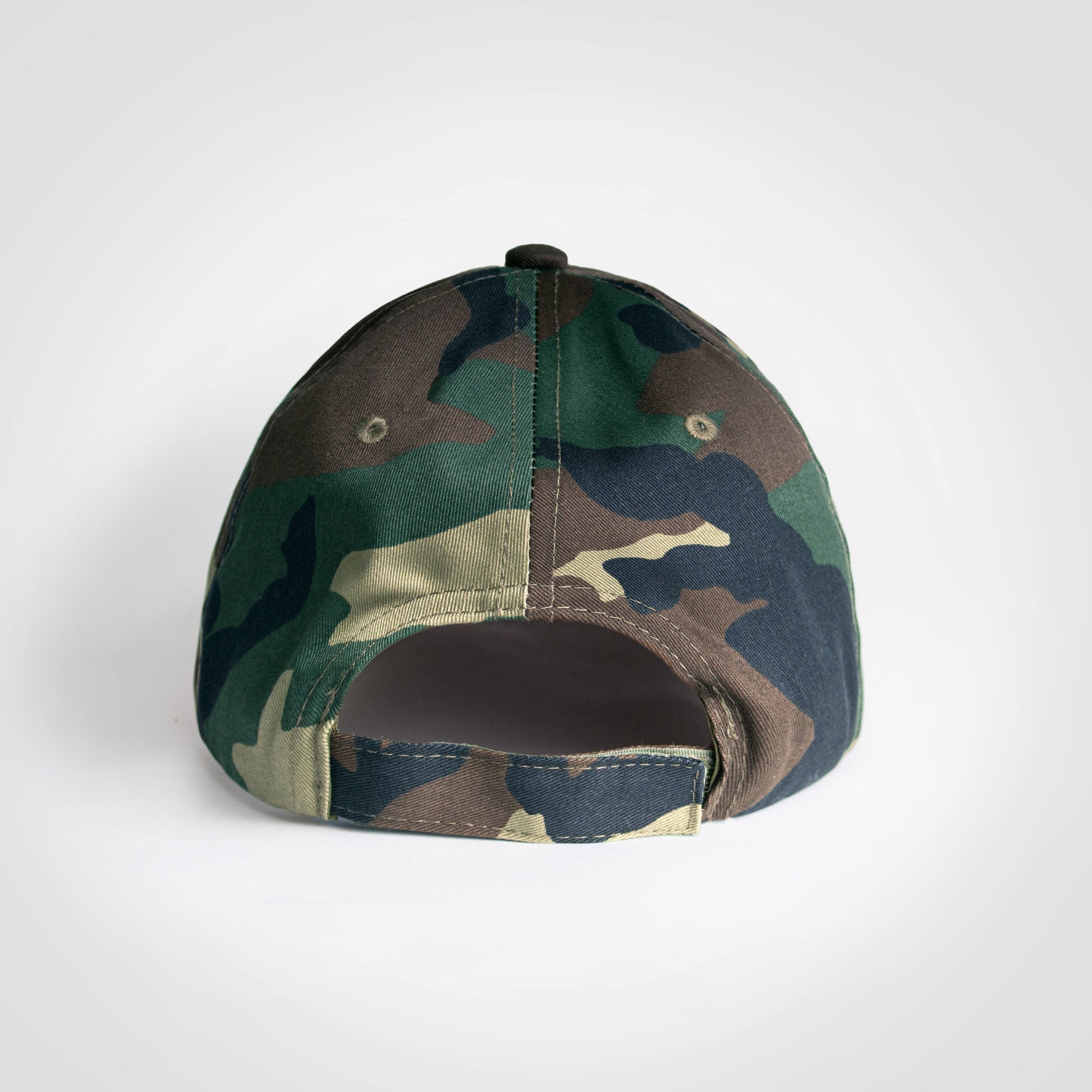 Camo Structured 6 Panel Cap - Retail Therapy Online
