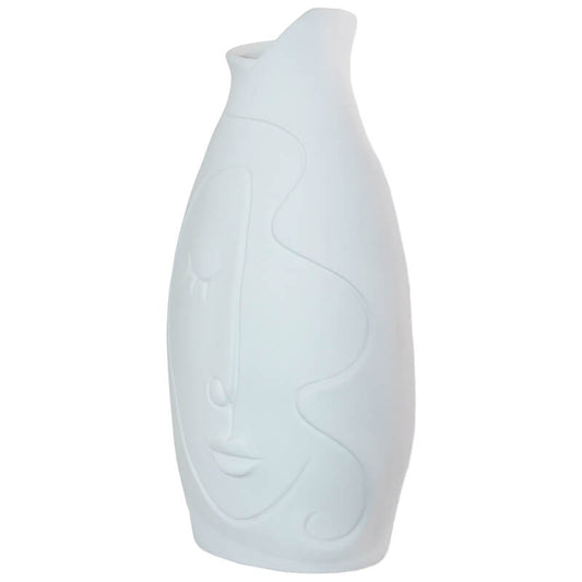 Ceramic Abstract Face Vase - Retail Therapy Online