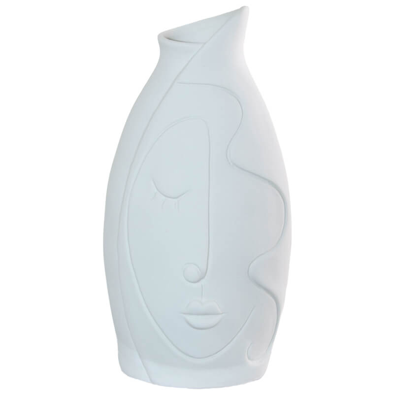 Ceramic Abstract Face Vase - Retail Therapy Online