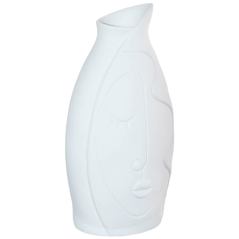 Ceramic Abstract Face Vase - Retail Therapy Online
