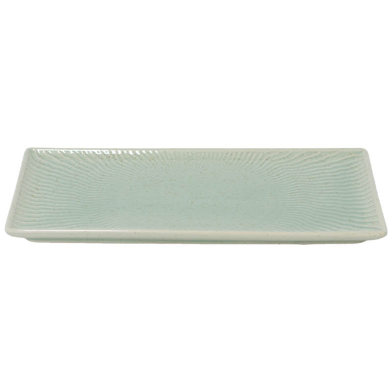 Ceramic Sage Rectangle Serving Plate - Retail Therapy Online