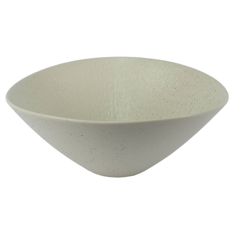 Ceramic Sand Round Bowl - 30cm - Retail Therapy Online