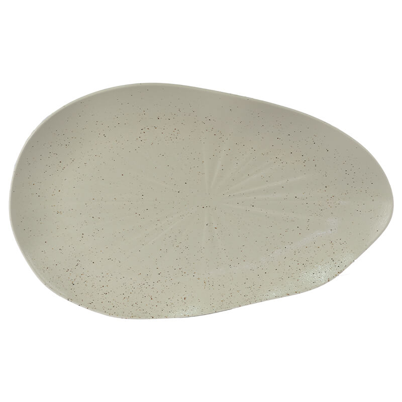 Ceramic Sand Serving Platter - Retail Therapy Online