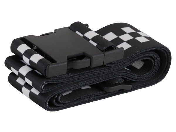Checkered Luggage Strap - Retail Therapy Online