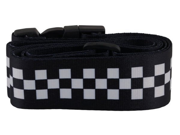 Checkered Luggage Strap - Retail Therapy Online