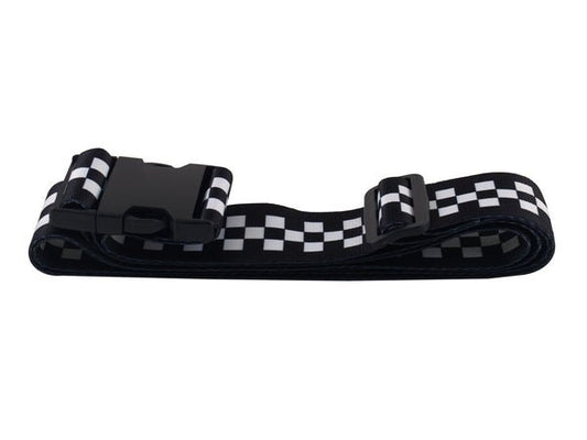 Checkered Luggage Strap - Retail Therapy Online