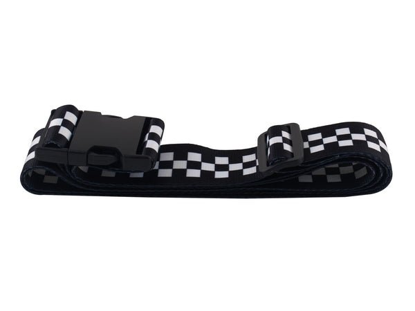Checkered Luggage Strap - Retail Therapy Online