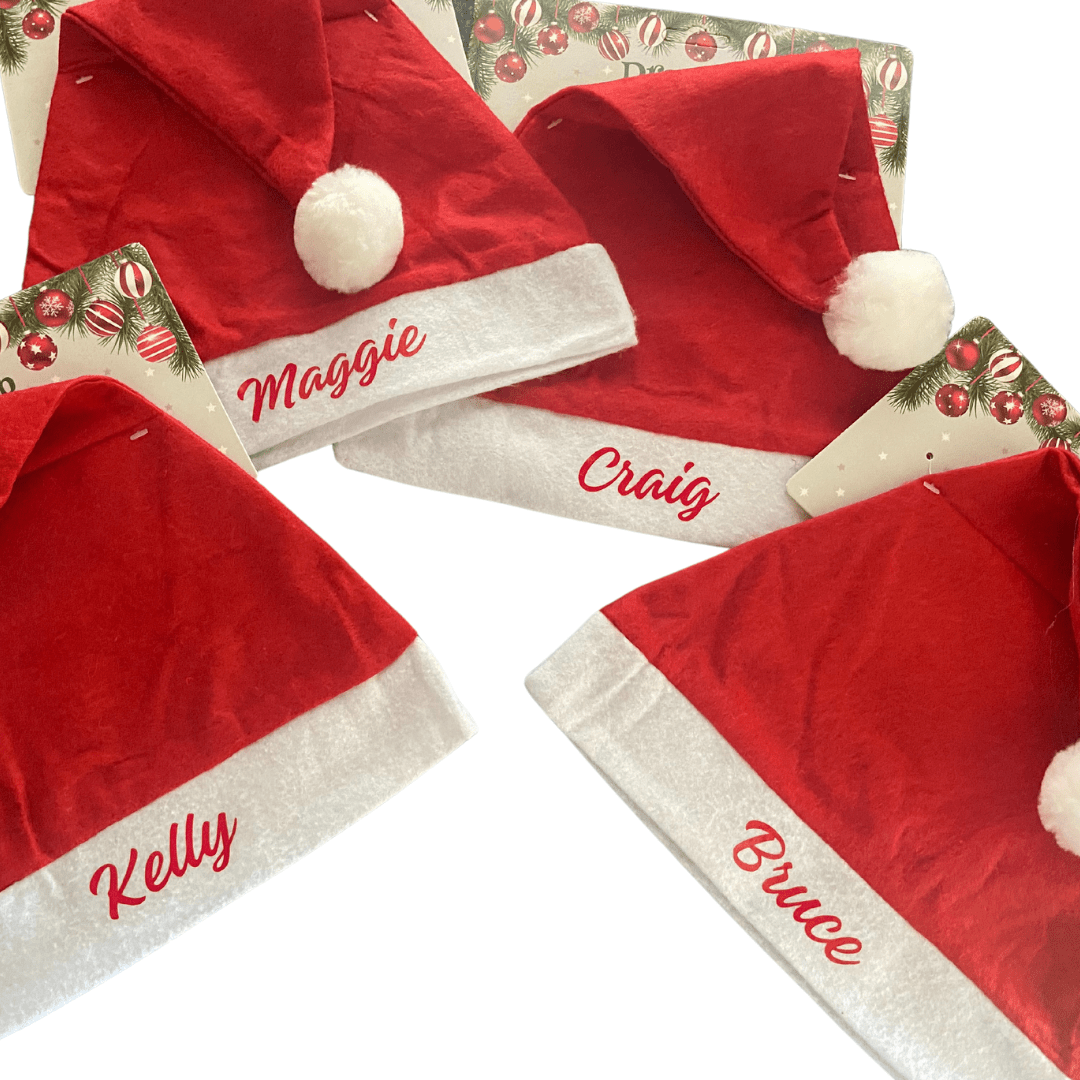 Christmas Felt Hat - Set of 4 - Retail Therapy Online