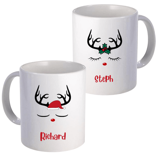 Christmas Festive Personalised Mugs - Retail Therapy Online