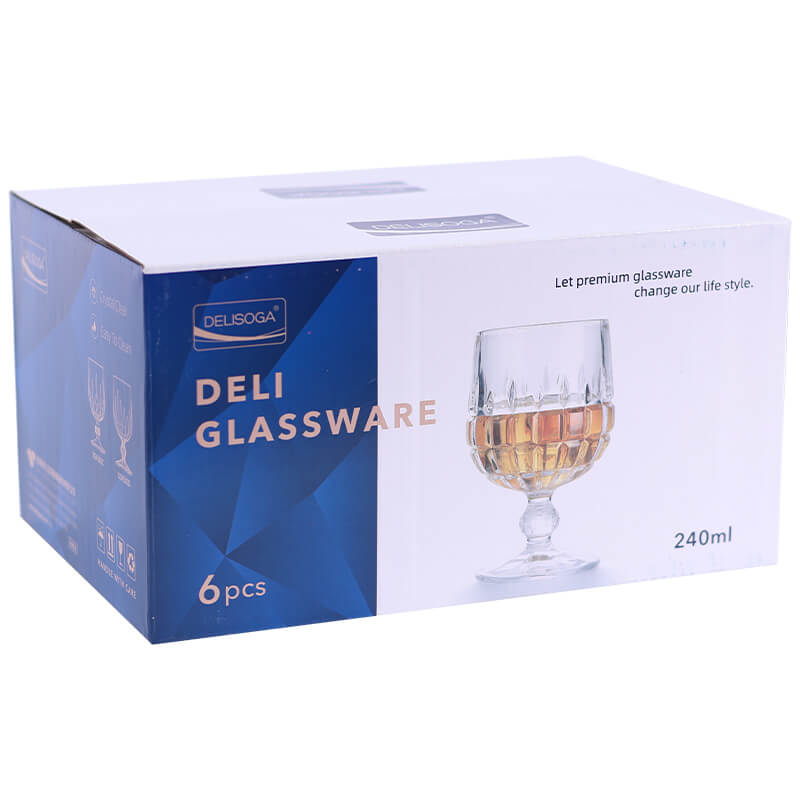 Cognac Glass 240ml - Set of 6 - Retail Therapy Online