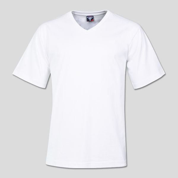 Combed Cotton V - Neck T-Shirt - Mens - Retail Therapy Online