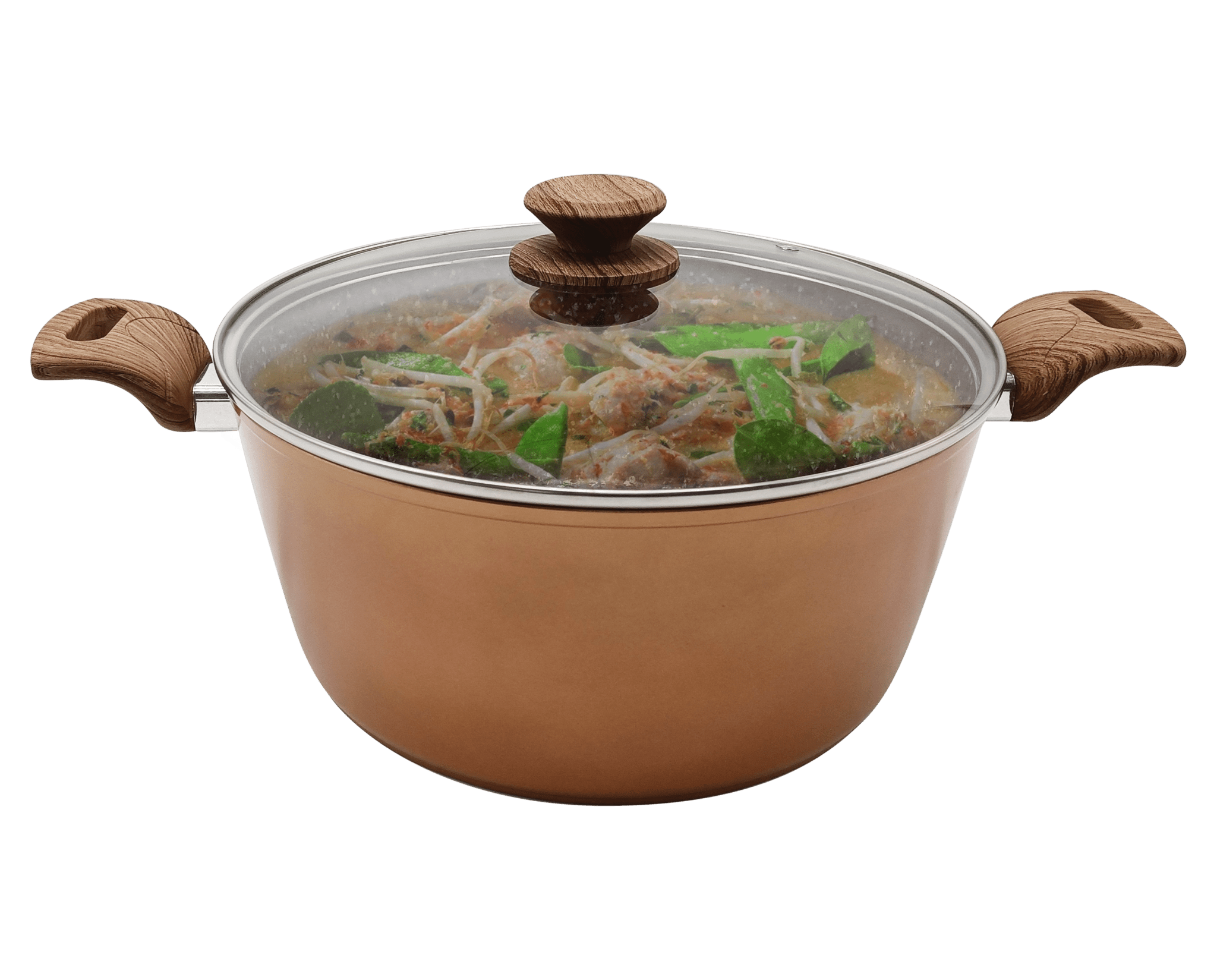 Copper Chef Non Stick 28cm Casserole Pot - Retail Therapy Online