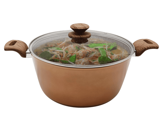 Copper Chef Non Stick 28cm Casserole Pot - Retail Therapy Online