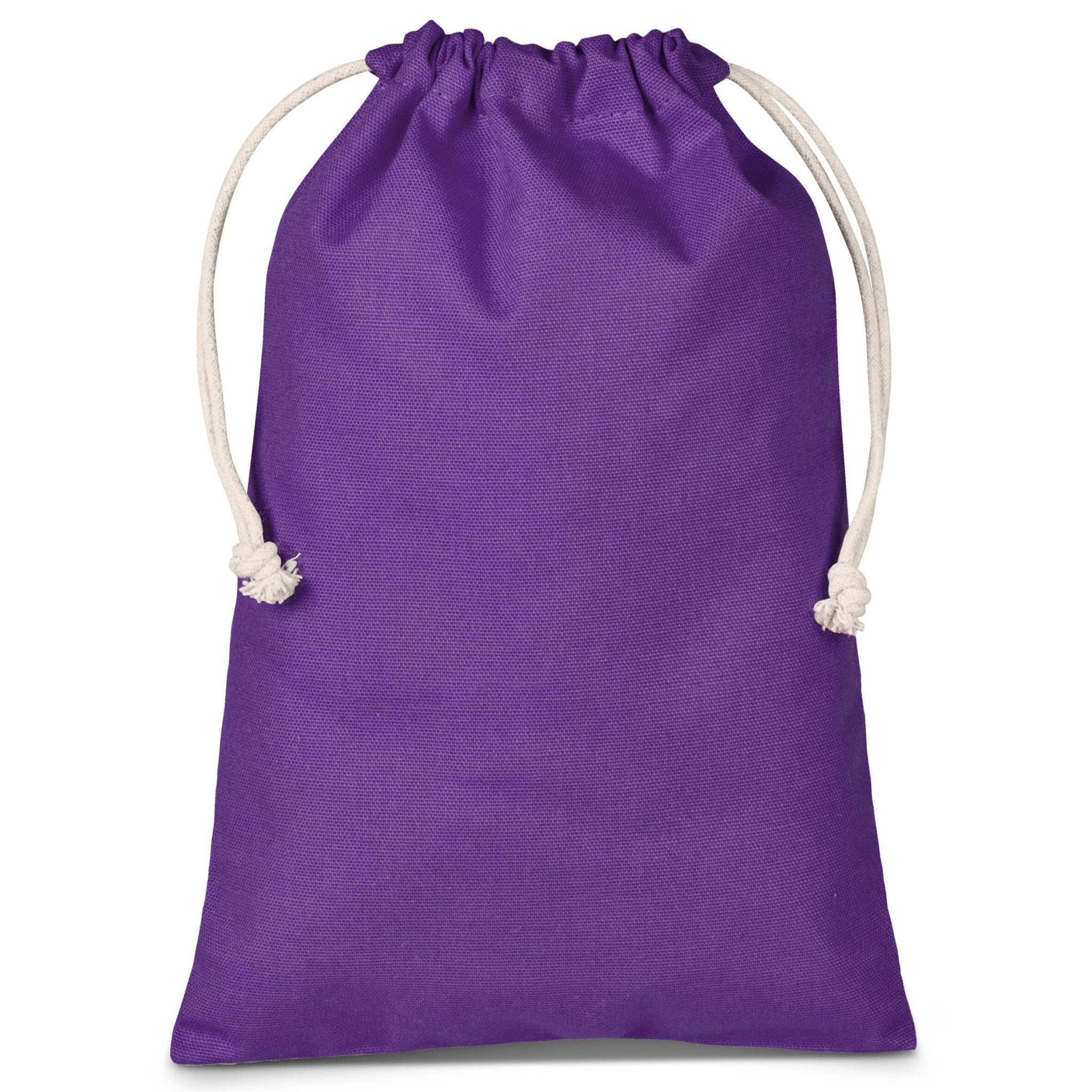 Cotton Coloured Drawstring Pouch - Retail Therapy Online