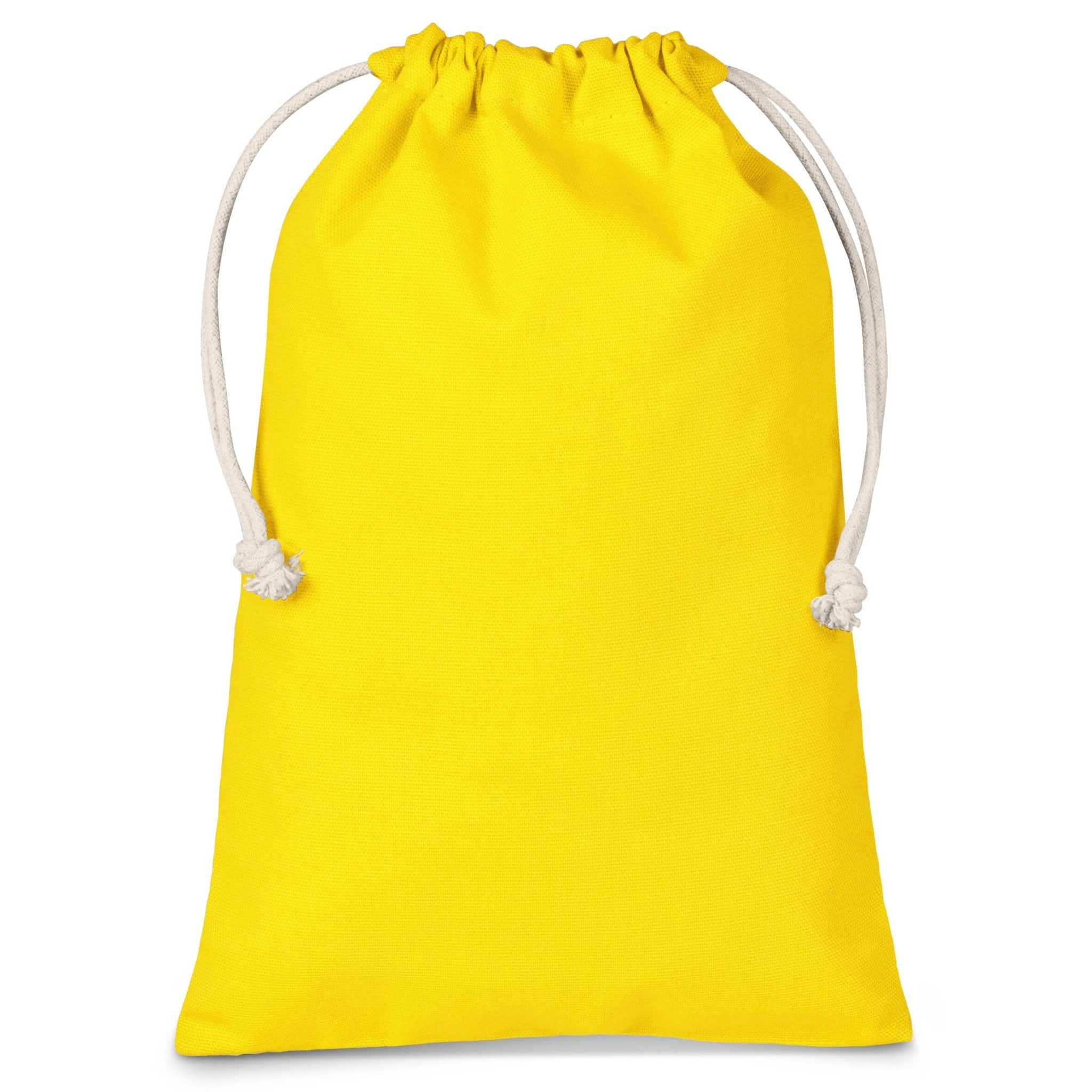 Cotton Coloured Drawstring Pouch - Retail Therapy Online