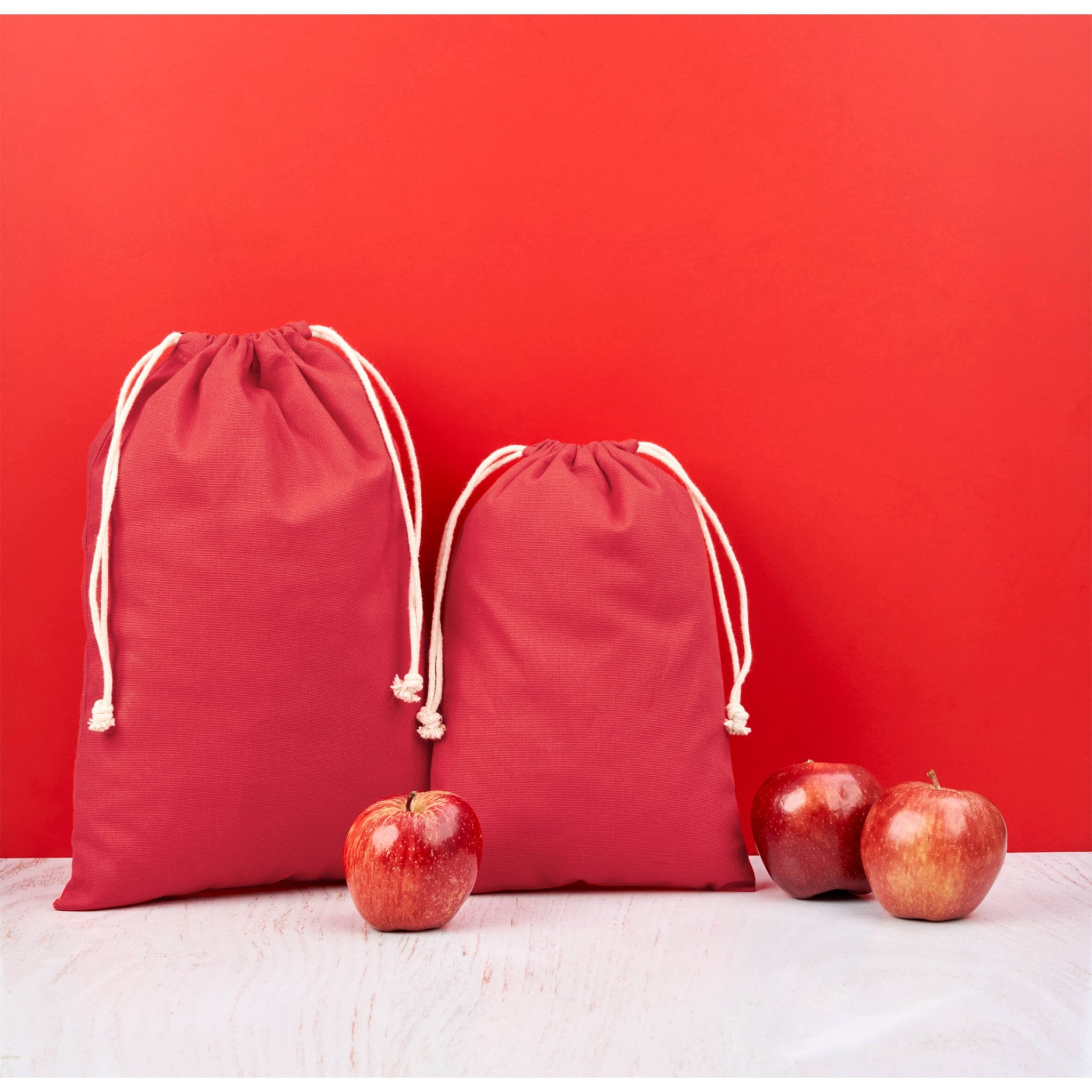 Cotton Coloured Drawstring Pouch - Retail Therapy Online