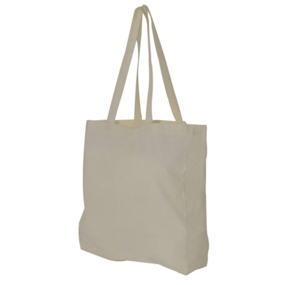 Cotton Tote Gusset Bag 140g - Retail Therapy Online