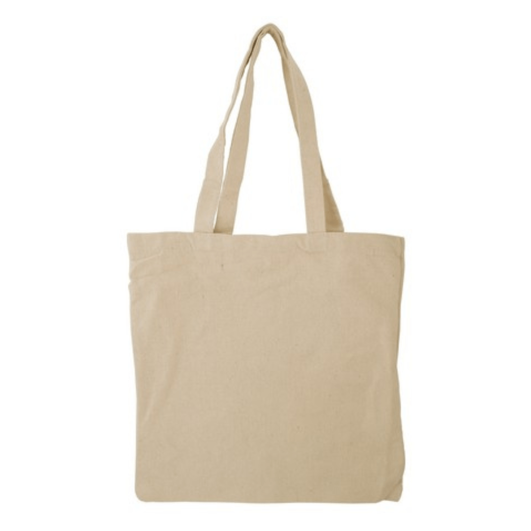 Cotton Tote Shopper Bag 340g Natural Standard