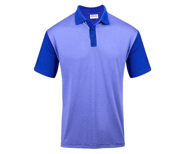 Crossfire Melange Golf Shirt - Retail Therapy Online