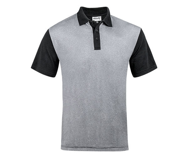 Crossfire Melange Golf Shirt - Retail Therapy Online