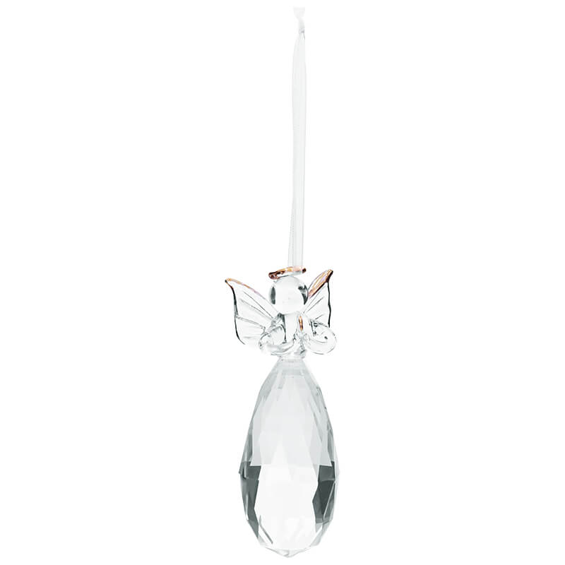 Crystal Angel Christmas Ornament - Retail Therapy Online