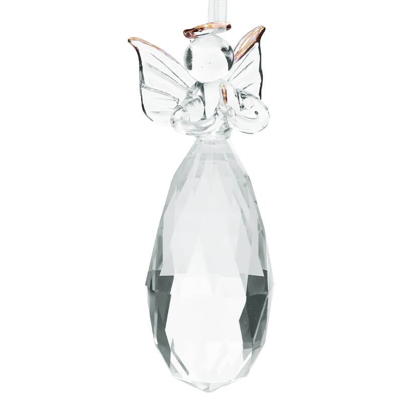 Crystal Angel Christmas Ornament - Retail Therapy Online