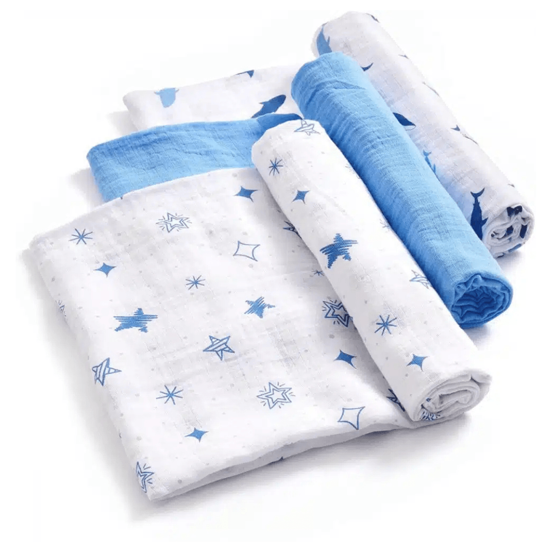 Custom Baby Muslin Cotton Blanket - Retail Therapy Online