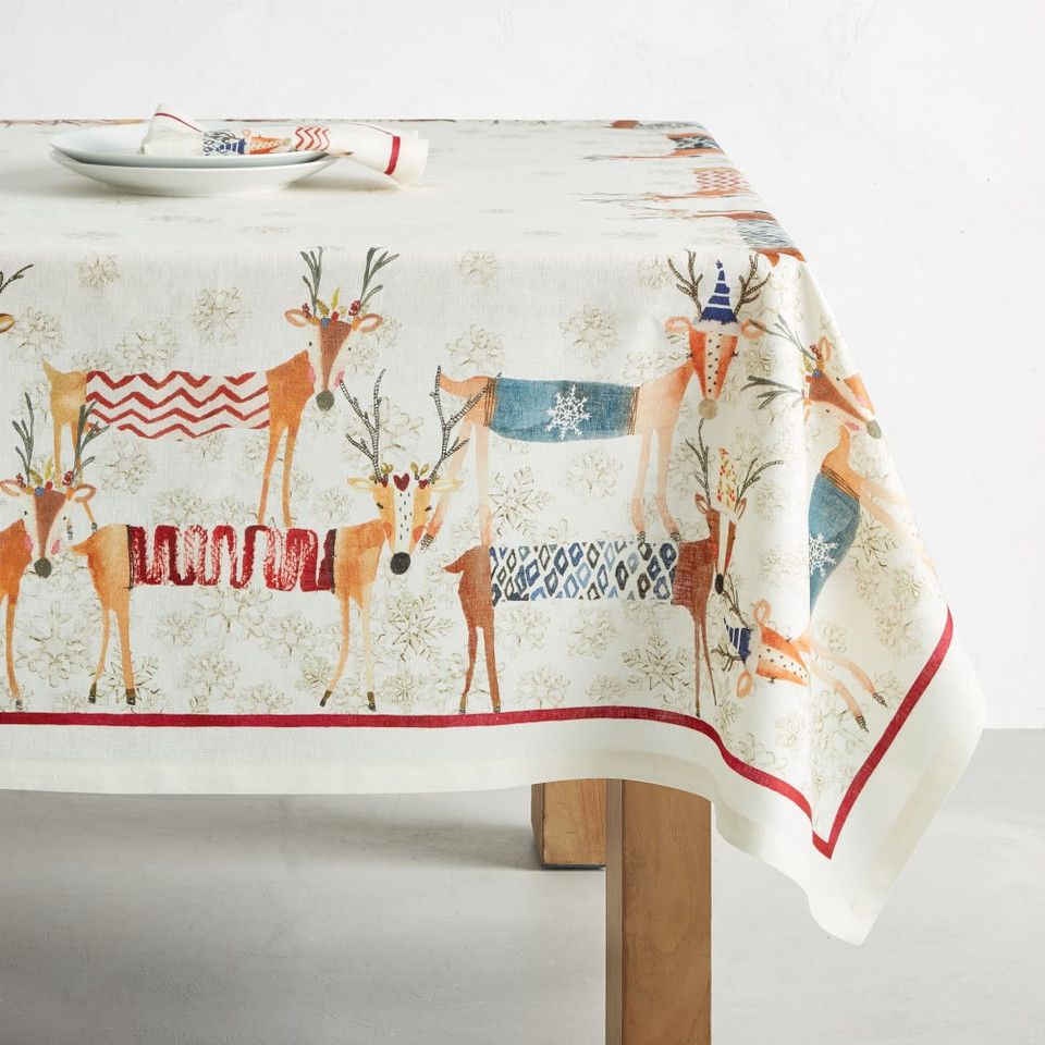 Customised Cotton Rectangle Table Cloth - Retail Therapy Online