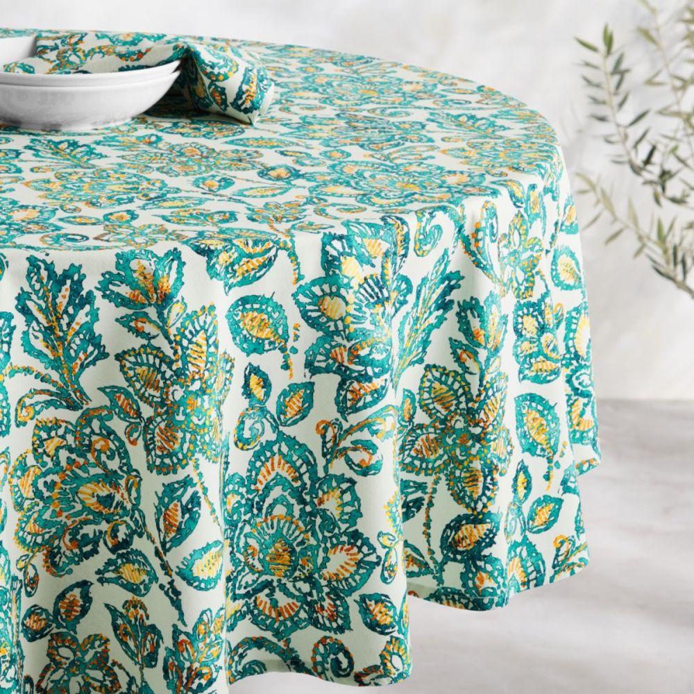 Customised Cotton Round Table Cloth - Retail Therapy Online