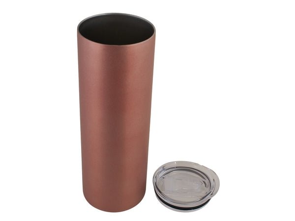 Cylindrical Stainless Steel Tumbler - 600ml - Retail Therapy Online